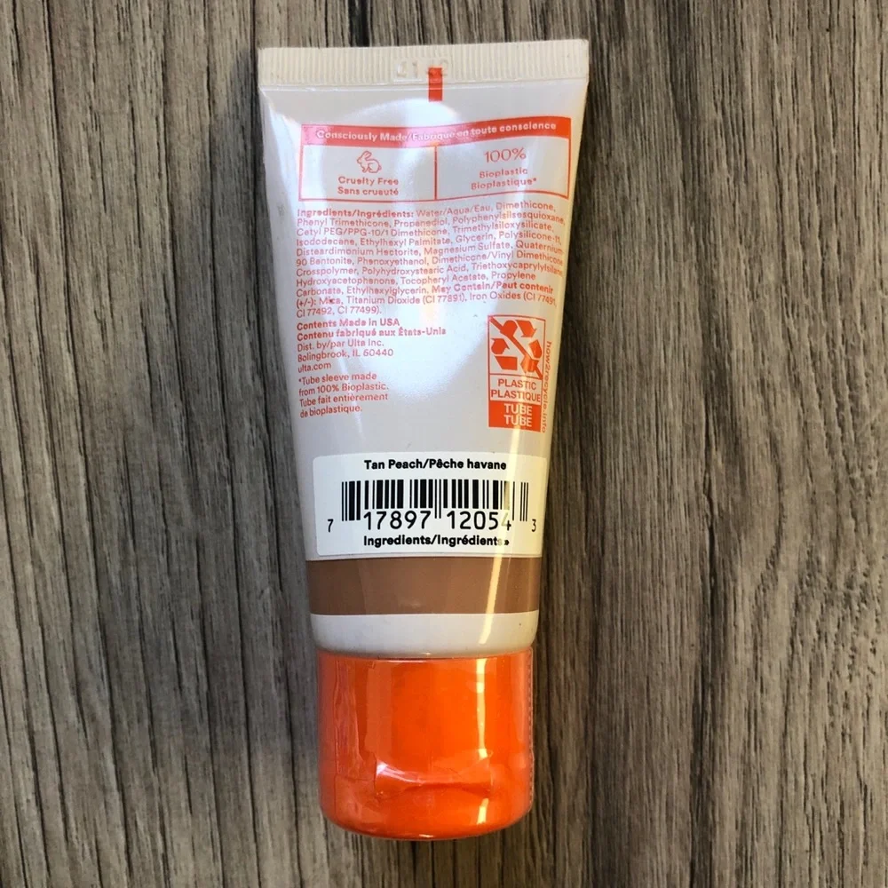 New Ulta Beauty Complexion Crush Foundation - Tan Peach